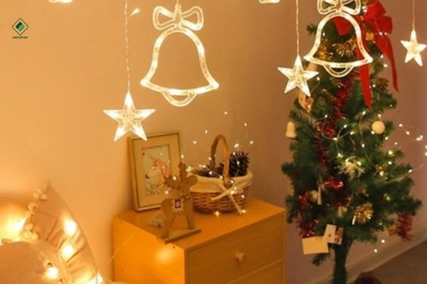 Ý tưởng trang trí Giáng sinh cho căn phòng ngủ của bạn